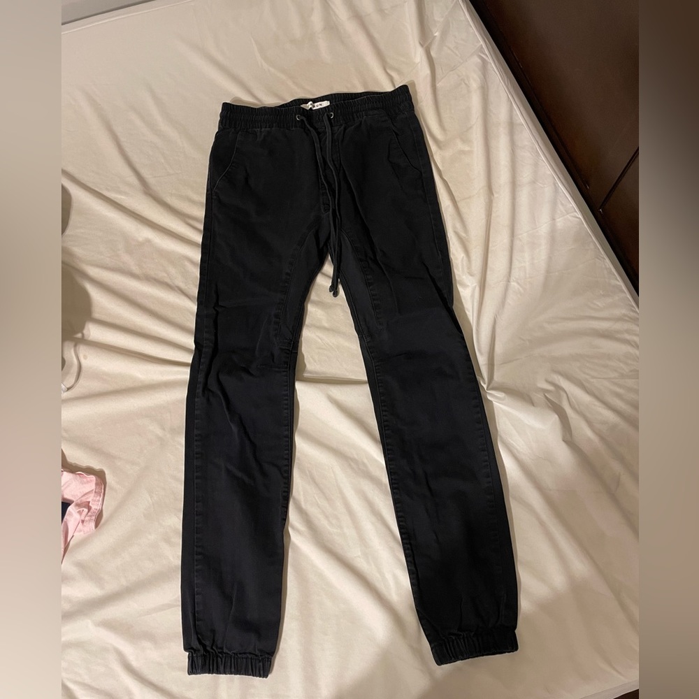 PACSUN BLACK JOGGERS